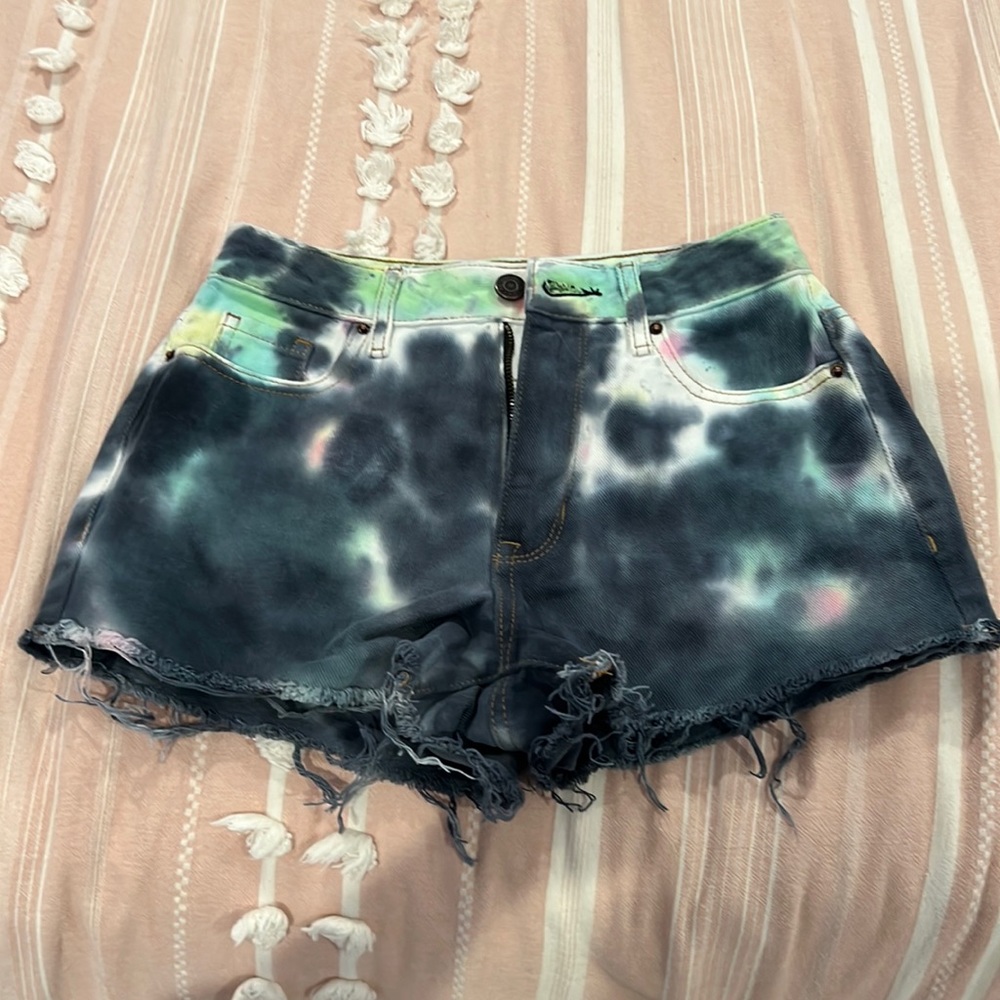 pacson jean shorts/ high rise